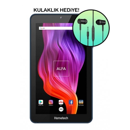 Hometech Alfa 7 Lm Tablet Kulaklık Hediyeli